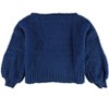 bar III Womens Bishop Sleeve Pullover Sweater, Blue, Large - 2 of 2