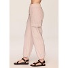 Avalanche Outdoor Stretch Woven Cargo Jogger, Clean Waist Lightweight Hiking Pants with Pockets, Bungee Ankle Cuffs - 4 of 4