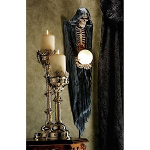 Design Toscano The Grim Reaper Illuminated Wall Sculpture - 1 of 3
