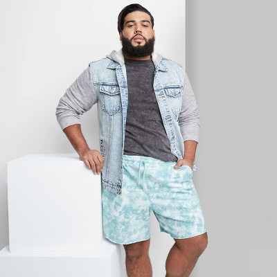 mens big and tall jogger shorts