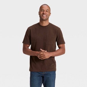 Men's Vintage Short Sleeve Pocket T-Shirt - Goodfellow & Co™ - 1 of 3