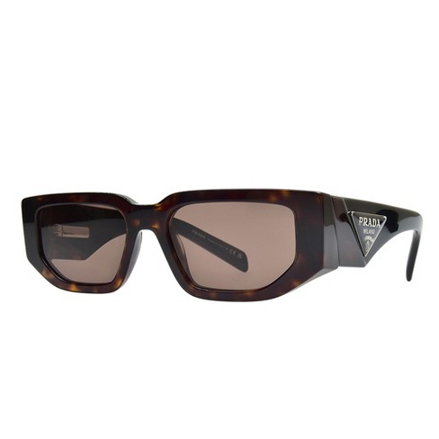 Prada PR 09ZS 2AU06B Unisex Rectangle Sunglasses Tortoise 54mm