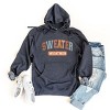 Simply Sage Market Varsity Sweater Weather Hoodie - 2 of 4