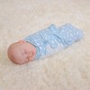 Comfy Cubs Swaddle Blankets Sleep Sack Velcro for Baby Girl & Boy 1 Pack - 2 of 3