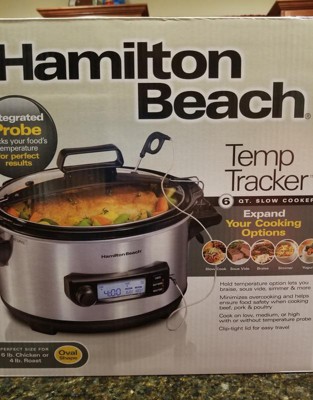 Hamilton Beach 6qt Stay Or Go Slow Cooker Silver - 33262 : Target