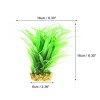 Unique Bargains Aquarium Plants Decorations Artificial Aquatic Plant Green 6.30" 1 Pcs - 4 of 4