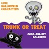Joyfy 81 Pcs Halloween Trunk or Treat Decorations Kit, Car Archway Garage Door Halloween Balloon Decoration with Stripe and Glue Points - 2 of 4