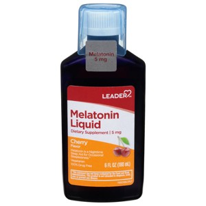 Leader Melatonin 5mg Liquid 6 Oz - 1 of 1