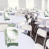 Big Dot of Happiness Boho Botanical - Table Decorations - Greenery Party Fold and Flare Centerpieces - 10 Count - 2 of 4