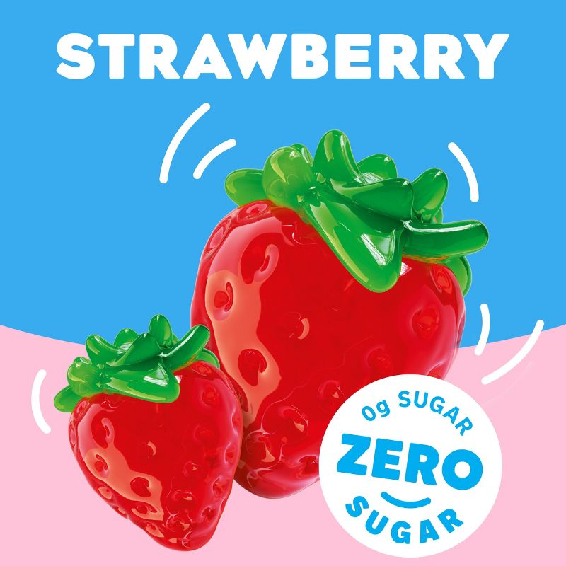 Jell-O Strawberry Sugar Free Jello Cups Gelatin Snack - 12.5oz/4ct, 3 of 12