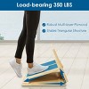 Costway 4-level Adjustable Slant Board Wooden Calf Stretcher Incline Stretching Ankle - 4 of 4
