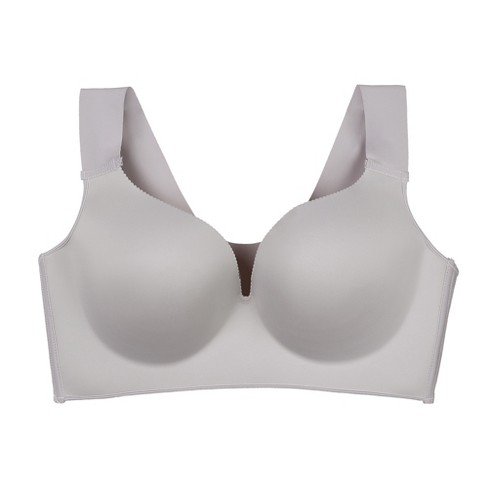 Push Up Bras for Women,Plus Size Floral Lace Underwire Soft Cup Everyday  Bra (Color : White, Size : 34DD) : : Clothing, Shoes & Accessories
