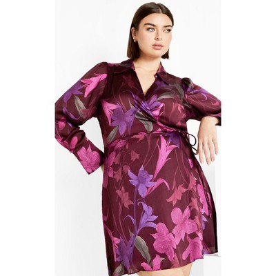 Women's Plus Size Zelda Dress - lavish lily | CITY CHIC