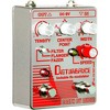 Death by Audio Disturbance Lockable LFO Modulator Filter, Flanger, Fazer Effects Pedal Mirrored Chrome and Red - 2 of 4