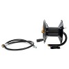 Apache 99023586 Heavy Duty Steel Pressure Washer Reel with Powder Coated Finish, Holds 50 Feet of 0.38 Inch Hose with Pump, Black - 2 of 4