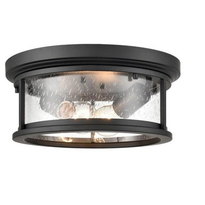 Millennium Lighting Bresley 2 - Light Flush Mount in  Powder Coat Black
