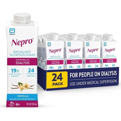 Nepro Therapeutic Nutrition Liquid Vanilla, 8 oz, Case of 24