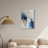 Art Remedy Morning Dew Blue Abstract Wall Art Framed - 2 of 4
