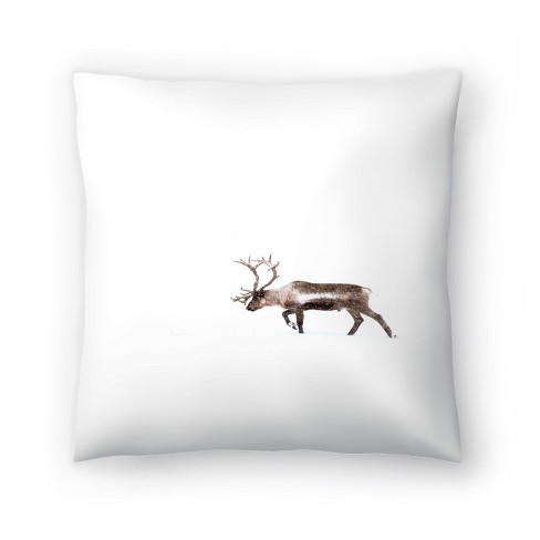 Throw pillows with 2024 deer on them