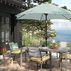 9' Round Outdoor Patio Market Umbrella with Black Pole - Threshold™ - 2 of 4