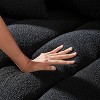 NicBex Couches for Living Room 39.7" Cloud Couch Teddy Upholstered 1 Seater Sofa Couch Modern Lounge Chair with 2 Throw Pillows for Apartment - 4 of 4