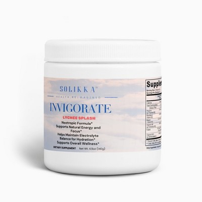 Solikka Invigorate Nootropic Hydr-8 (Lychee Splash)