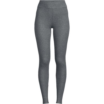 Lands' End Women's High Rise Serious Sweats Fleece Lined Pocket Leggings