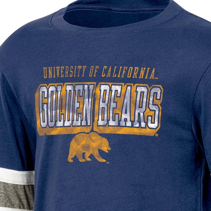 NCAA Cal Golden Bears Boys&#39; Long Sleeve T-Shirt, 3 of 4