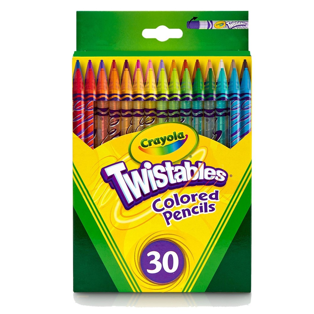 Photos - Pen Crayola Twistable Colored Pencils 30ct 