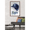 Trends International MLB Tampa Bay Rays - Drip Helmet 22 Framed Wall Poster Prints - 2 of 4