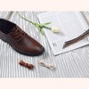 INSPIRE CHIC Waxed Round Solid Woven Shoelaces Width 0.1" 2 Pairs - 4 of 4