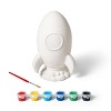 Paint-Your-Own Ceramic Rocket Ship Kit - Mondo Llama™