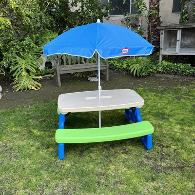 Little Tikes Easy Store Jr. Play Table With Umbrella : Target