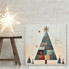 Merry & Bright Tree I Gallery-Wrapped Canvas - 2 of 4