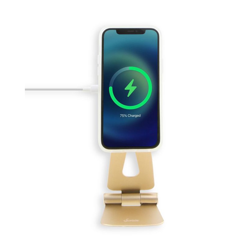 Sonix Pedestal Magnetic iPhone Stand - Gold, 5 of 8