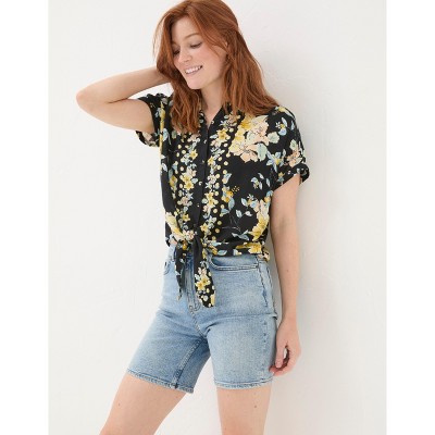 FatFace Women's Cali Citrus Floral Shirt