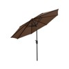 WestinTrends 9 Ft Outdoor Patio Market Table Umbrella with Tilt and Crank - 2 of 4