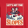 Women's - Disney - Lets Hit The Slopes Cropped Graphic T-Shirt - 2 of 4