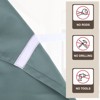 Unique Bargains Tie Up Blackout Privacy Door Curtain 1 Panel - 3 of 4