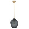 Brio Lighting Lavine 1 - Light Pendant in  Gold/Smoke - 3 of 4