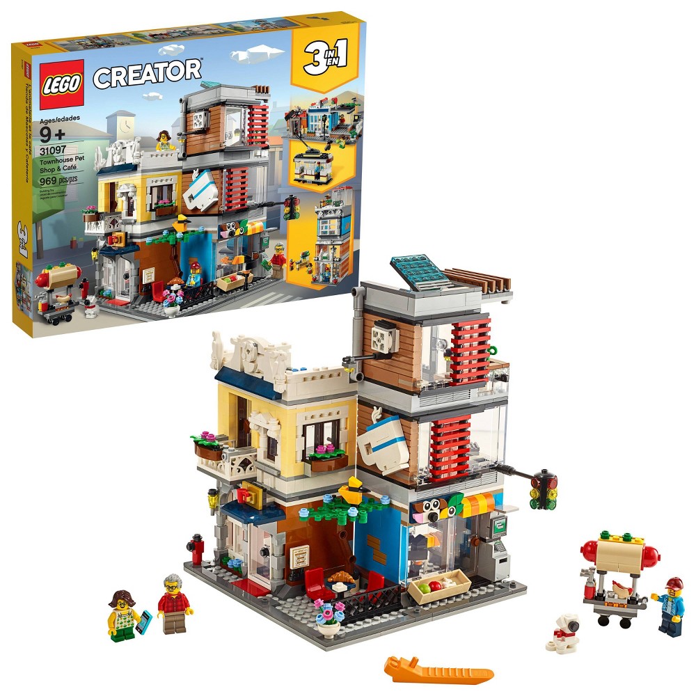 UPC 673419302173 product image for LEGO Creator Townhouse Pet Shop & Café 31097 | upcitemdb.com