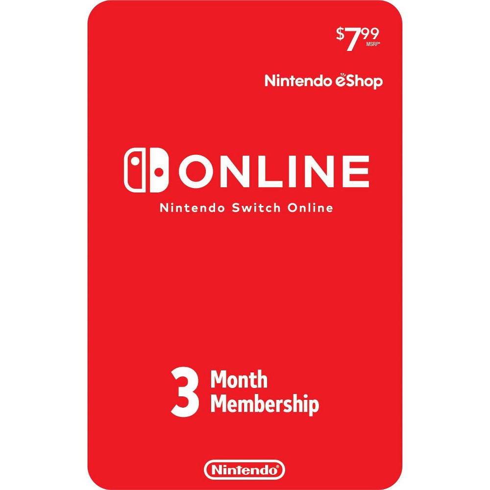 Photos - Console Accessory Nintendo Switch Online 3-Month Individual Membership  (Digital)