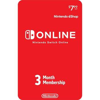 Nintendo Switch Online 3-Month Individual Membership (Digital)