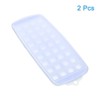 Unique Bargains Removable Stackable Easy Release 36 Grid Ice Cube Trays 11" x 4.7" 2 Pcs - 3 of 4