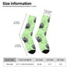 Leaves Gorillas Women Printed Crew Socks Funny Funky Socks Soft Polyester Novelty Gifts for Artists Men - 2 of 4