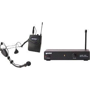 Gemini UHF-01HL Wireless Headset/Lavalier Combo System F1 - 1 of 4