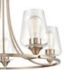 Millennium Lighting Ashford 5 - Light Chandelier in  Modern Gold - 4 of 4