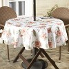 The Lakeside Collection Zippered Outdoor Umbrella Hole Tablecloths - 3 of 4