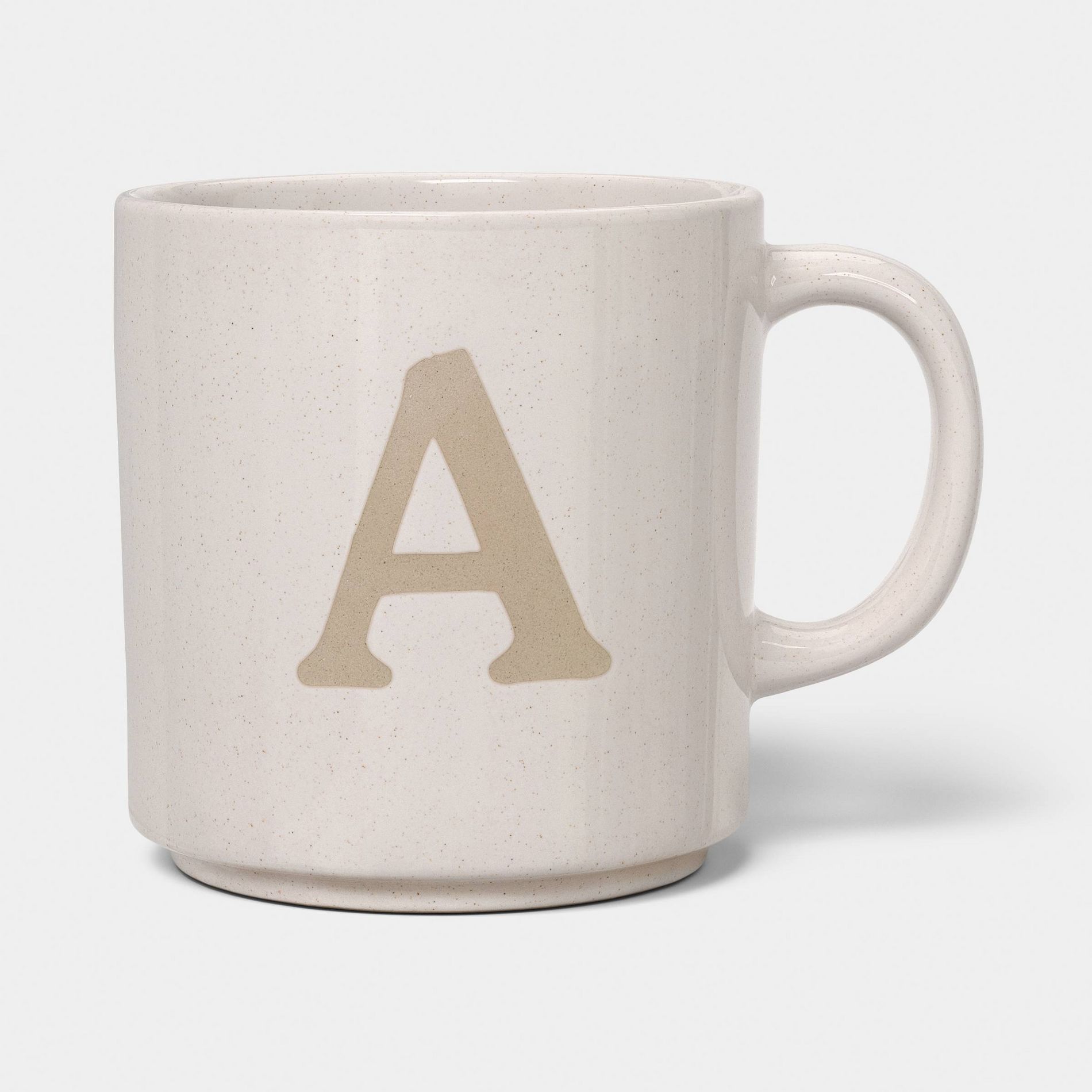 16 fl oz Monogram A Mug