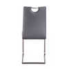 Chintaly Imports,Handle Back Cantilever Side Chair - Set of 4 - 4 of 4